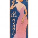 CHAMPAGNE maurice réalier-dumas FRANCE vintage AD poster RARE NEW 20x30