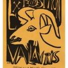 EXHIBITION vintage ad  POSTER France 1952 20x30 colorful HOT collectors