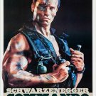 vintage movie poster ARNOLD SCHWARZENEGGER in COMMANDO collectors 20x30 HOT
