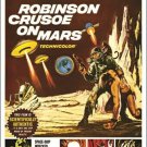 robinson crusoe on mars VINTAGE SCI-FI POSTER '64 astronaut RARE CAMPY 20x30