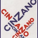 CINZANO APERITIF vintage ad poster by Monnerat SWITZERLAND 1960 20x30 hot new