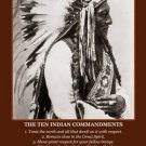 THE 10 INDIAN COMMANDMENTS vintage photo poster INSPIRATIONAL historic 20x30