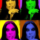 OZZY OSBOURNE singer celebrity MULTIPLE IMAGE pop art poster 20x30 ELECTRIC