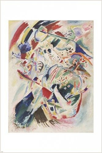 panel for edwin r. campbell no. 4 VASILY KANDINSKY vintage ART POSTER 20x30