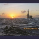 U.S. Navy Poster featuring Nuclear Submarine War fighting First Poster 20x30