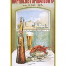 Shabolovsky brewery VINTAGE AD POSTER russia 1896 20x30 Top shelf Noted