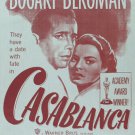 CLASSIC CASABLANCA MOVIE POSTER bogart & bergman "a date with fate" 20x30-PY1