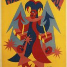 ALMOND VIDO VINTAGE AD POSTER BY FORTUNATO DEPERO ITALY 1924 20x30 UNIQUE HOT