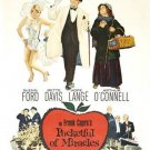 1961 FRANK CAPRA'S POCKETFUL OF MIRACLES movie poster BETTE davis 20x30