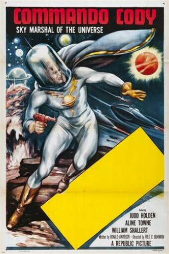 comics hero COMMANDO CODY sci-fi VINTAGE POSTER rare COLLECTORS 20x30 new