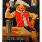 BIERE CROIX DE LORRAINE french beer ad poster TRADITIONAL historic 20x30 NEW