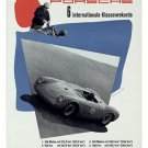 1952 racing VINTAGE SPORTS POSTER sleek signature style 20x30 BOLD