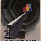 RAILS TO SALES SUBWAY vintage ad POSTER OTIS SHEPARD USA 20x30 unique new