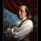portrait BEN FRANKLIN FOUNDING FATHER USA inventor leader 20x30 poster