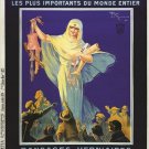 vintage poster A NURSE presenting trusses, corsets & artificial limbs 20x30