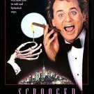SCROOGED vintage movie poster BILL MURRAY comedy drama PRIZED 20x30 new