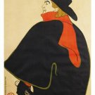 TOULOUSE LAUTREC aristide bruant VINTAGE art poster COLLECTORS 20x30 rare