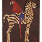 Besuchet, the Zoo VINTAGE AD POSTER Ludwig Hohlwein Germany 1912 24x36 NEW