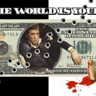 SCARFACE design poster AL PACINO bullets holes blood MONEY collectors 20x30