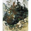vintage travel poster ALPES BEAUTY FOREST MOUNTAIN collectible new 20x30 HOT