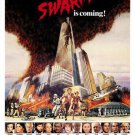 Michael CAINE Katherine ROSS The SWARM MOVIE POSTER 20x30 Natural Disaster Michael CAINE Katherine ROSS The SWARM MOVIE POSTER 20x30 Natural Disaster