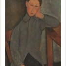 THE BOY amedeo modigliani FAMOUS PAINTING art poster MODERN collectors 20x30 THE BOY amedeo modigliani FAMOUS PAINTING art poster MODERN collectors 20x30