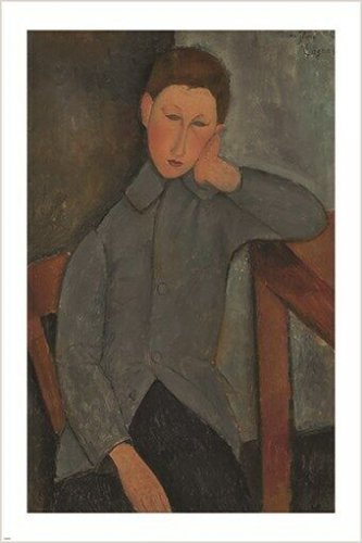 THE BOY amedeo modigliani FAMOUS PAINTING art poster MODERN collectors 20x30