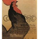 vintage ad poster EXHIBITION Théophile Alexandre Steinlen France 20x30 RARE
