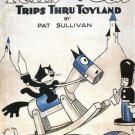otto MESMER'S felix the CAT trips thru TOYLAND movie poster CARTOON 1925 20x30