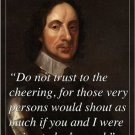 OLIVER CROMWELL english military leader INSPIRES quote poster 20x30 POLITICS OLIVER CROMWELL english military leader INSPIRES quote poster 20x30 POLITICS