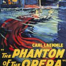 VINTAGE UNIVERSAL PHANTOM OF THE OPERA MOVIE POSTER rare dramatic 20x30-PW0