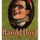 HAROLD LLOYD in THE FRESHMAN movie poster BRIGHT COMEDY 1925 20x30 hot rare