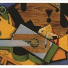 JUAN GRIS still life with a guitar VINTAGE PAINTING art poster CUBISM 20x30