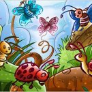 KIDS BUG CARTOON POSTER butterflies snail ladybugs COLORFUL ANIMATED 20x30 KIDS BUG CARTOON POSTER butterflies snail ladybugs COLORFUL ANIMATED 20x30