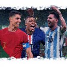 World Cup Qatar The Best Professional Soccer Football Players Painting Poster