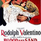 Rodolph Valentino Vintage movie Poster in Blood and Sand 1922 20x30 Rare Hot