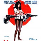MISS DYNAMITE MOVIE POSTER marisa mell guns sexy MOD 20x30