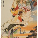 Monkey thrice smashes the White Bone Demon Poster '77 20x30 Chinese Folktale