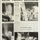 historical astronaut moon landing poster NEWSPAPER HEADLINE 20x30 journalism