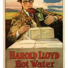 HAROLD LLOYD hot water MOVIE POSTER Sam Taylor Fred C. Newmeyer 1924 20x30