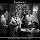 INGRID BERGMAN HUMPHREY BOGART ETC. CASABLANCA movie publicity poster 20x30-PW9