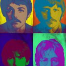 world famous THE BEATLES celebrity BAND mutliple image POP ART POSTER 20x30