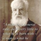 ALEXANDER GRAHAM BELL scientist inventor INSPIRING QUOTE POSTER 20x30 new