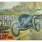 vanderbilt cup race 1908 FAST CARS vintage ad poster SPORTY design 20x30 NEW