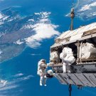 SPACE ASTRONAUTS POSTER Nasa Space Walk 20x30 NEW FRONTIER SCIENTIFIC - PY2