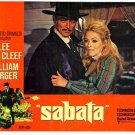 SABATA western MOVIE poster lee van CLEEF william BERGER ROMANCE 20x30