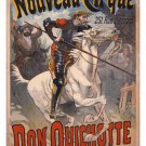 DON QUIXOTE and SANCHO PANZO 1892 classic circus ad poster 20x30 COLLECTORS DON QUIXOTE and SANCHO PANZO 1892 classic circus ad poster 20x30 COLLECTORS