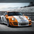 GT3R poster STRIPED SLEEK aerodynamic WORLD FAMOUS racing car 20x30