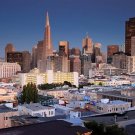 SAN FRANCISCO DOWNTOWN PHOTO POSTER tall buildings skyline historic 20x30
