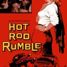 HOT ROD RUMBLE movie POSTER leigh snowden classic cars racing NEW 20x30